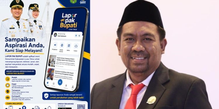 Anggota DPRD Luwu Timur, Dwi Heryanto, menilai layanan Lapor Pak Bupati menjadi langkah mempercepat penyelesaian keluhan masyarakat