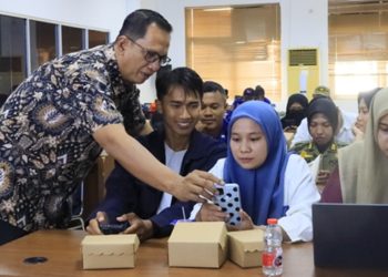 Peserta Bimtek layanan darurat 112 mengikuti pelatihan sebagai persiapan implementasi sistem respons terpadu di Kabupaten Luwu Timur, Minggu (07/06/2026). Foto: Kominfo-SP