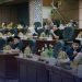 Suasana rapat paripurna dimulainya masa sidang ketiga tahun 2025-2026, Senin (06/07/2026).