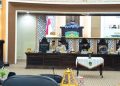 Suasana rapat paripurna penetapan tiga Peraturan Daerah sebagai dasar pembangunan dan pelayanan public, Senin (29/06/2026). Foto: Warta Lutim