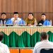 Wakil Ketua I DPRD Luwu Timur Jihadin Peruge mendampingi monitoring pelaksanaan APBD 2025 di Kecamatan Tomoni, Rabu (01/07/2026).