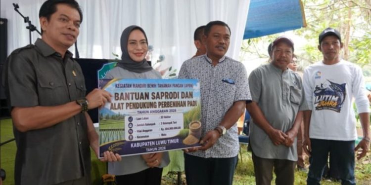 Anggota DPRD Luwu Timur Wahidin Wahid mendukung penyaluran bantuan pertanian senilai Rp12,4 miliar.
