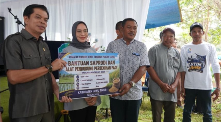 Anggota DPRD Luwu Timur Wahidin Wahid mendukung penyaluran bantuan pertanian senilai Rp12,4 miliar.