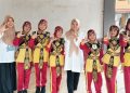 Meriahkan HUT RI ke-81, SDN 175 Kawarasan Juara Senam Anak Indonesia Hebat