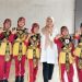 Meriahkan HUT RI ke-81, SDN 175 Kawarasan Juara Senam Anak Indonesia Hebat