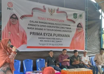 Prima Eyza Purnama Kawal Kebutuhan Dasar Warga Mahalona Raya
