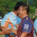 Laga eksebisi DPRD vs Pemkab Luwu Timur di Stadion Andi Hasan Opu to Hatta, Senin (03/08/2026) berakhir 1-0 lewat gol Bupati Irwan. Foto: Humas