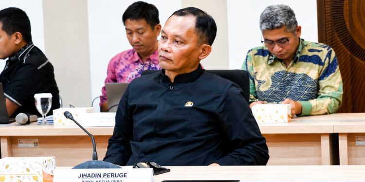 Wakil Ketua DPRD Luwu Timur, Jihadin Peruge mendampingi Pemkab Luwu Timur konsultasi ke Komnas HAM RI, Jumat (17/07/2026).