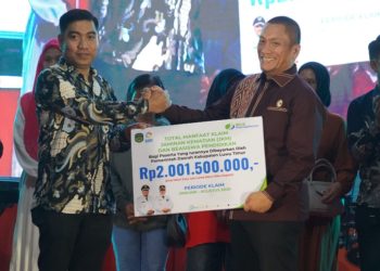51 Warga Lutim Terima Klaim JKM dan Beasiswa pada Malam Resepsi Kenegaraan