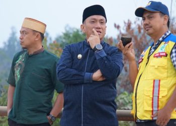 Bupati Irwan Dorong Percepatan Perbaikan Jalan Mahalona Raya