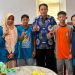 Sekda Ramadhan Beri Motivasi Dua Pelajar Lutim yang Ikut O2SN Nasional