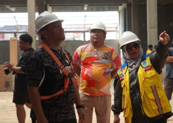 Target Rampung Desember, Bupati dan Wabup Tinjau Progres Pembangunan Pasar Tomoni
