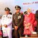 Bupati Irwan dan Wabup Puspawati Hadiri Penurunan Sang Saka Merah Putih
