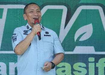 Di Hadapan 1.000 Petani, Bupati Irwan Paparkan Langkah Pemkab Lutim Perkuat Sektor Pertanian