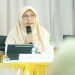 Kepala Dinas Pendidikan dan Kebudayaan Luwu Timur, Raoda K, berbicara pada rakor kepsek se-Luwu Timur, di Aula Dikbud Lutim, Rabu (02/09/2026). Foto: Warta Lutim