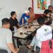 Diskusi santai JMSI Luwu Timur dengan pengurus KONI Luwu Timur bahas persiapan hadapi Porprov Sulsel 2026, di Warkop Qlan, Malili, Senin (26/10/2026).