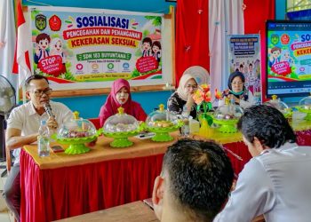 SDN 183 Buyuntana menggelar sosialisasi pencegahan kekerasan seksual dalam rangka peringatan Hari Sumpah Pemuda, Rabu (28/10/2026). Foto: IST