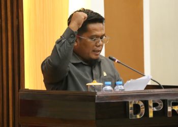 Anggota DPRD Luwu Timur dari Fraksi PDIP, Harisal.