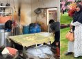 Nurtiani (62), pemilik pabrik pengolahan kedelai di Wawondula, Luwu Timur, menyuplai tahu ke perusahan katering rekanan PT Vale Indonesia. Foto: Jumaidil/IST