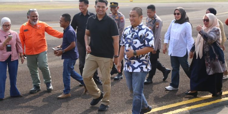 Bupati Irwan Sambut Kapolres Baru AKBP Irwan Kurnadi di Sorowako