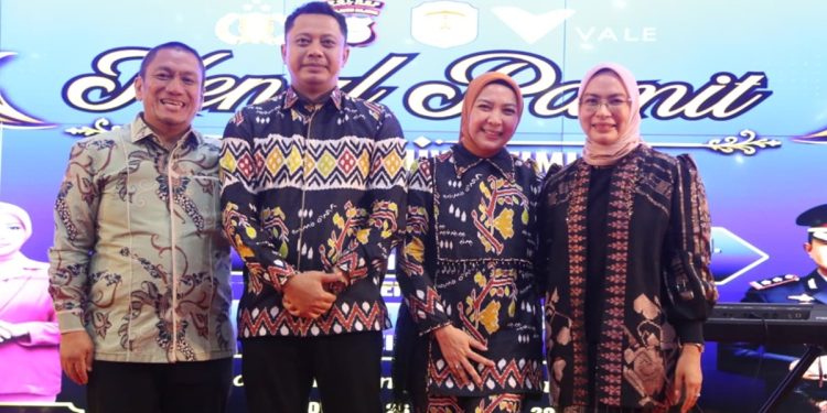 Kenal Pamit Kapolres Lutim Digelar di Sorowako, Bupati Irwan Tekankan Sinergi dan Persaudaraan