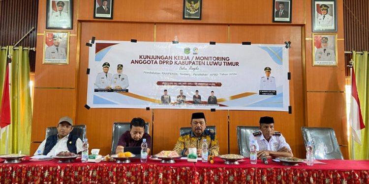 Monitoring di Kecamatan Kalaena, DPRD Luwu Timur Catat Aspirasi Warga