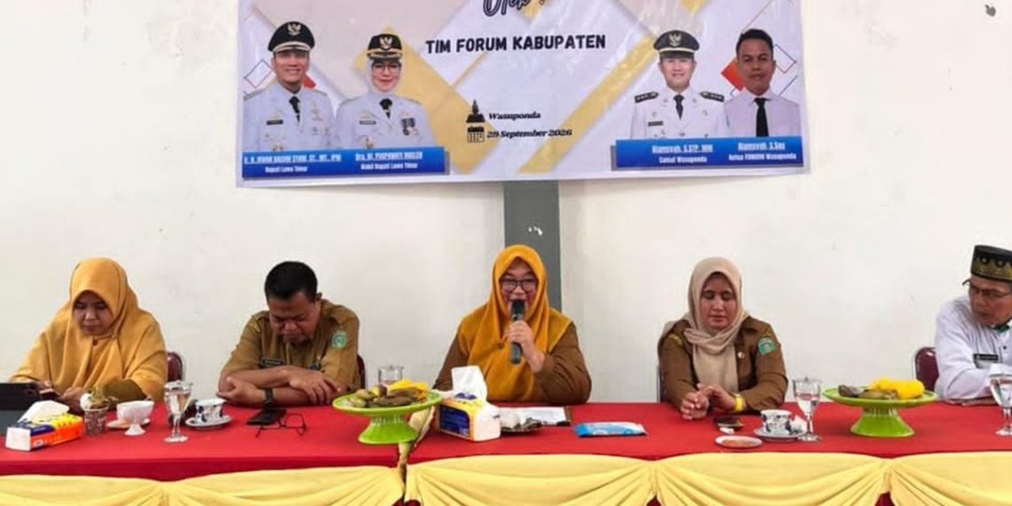 Wujudkan Lingkungan Sehat, Wabup Lutim Tekankan Kolaborasi Lintas Sektor