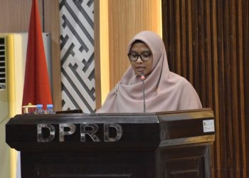 Anggota DPRD Luwu Timur, Prima Eyza Purnama dari Partai PKS yang tergabung dalam Fraksi PAN.
