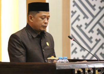 Anggota DPRD Luwu Timur dari Partai Gelora, Rusdi Layong yang tergabung dalam Fraksi GPR.