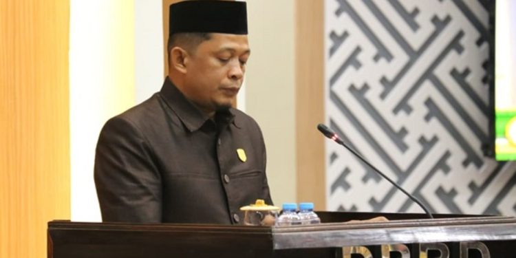 Anggota DPRD Luwu Timur dari Partai Gelora, Rusdi Layong yang tergabung dalam Fraksi GPR.