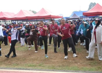 Roadshow SSJ Berlanjut di Nuha, Warga Sorowako Bergerak Sehat Sambil Jaga Lingkungan