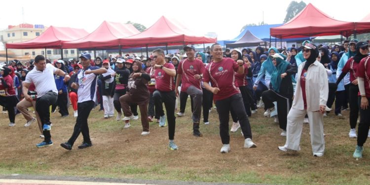Roadshow SSJ Berlanjut di Nuha, Warga Sorowako Bergerak Sehat Sambil Jaga Lingkungan